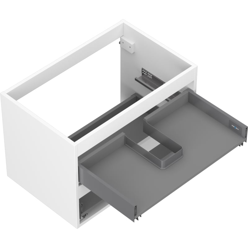 Mexen Box-A valamukapi korpus 70 cm, 2 sahtlit, valge matt - 91AX0-0700-470-2-01