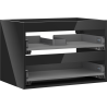 Mexen Box-A korpus ormarića ispod umivaonika 70 cm, 2 ladice, crni sjaj - 91AX0-0700-470-2-70