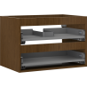 Mexen Box-A Korpus des Waschbeckenschranks 70 cm, 2 Schubladen, Nussbaum - 91AX0-0700-470-2-86