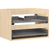 Mexen Box-A Korpus Waschtischunterschrank 70 cm, 2 Schubladen, Eiche - 91AX0-0700-470-2-81