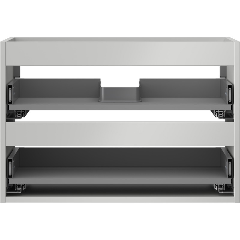 Mexen Box-A valamukapi karkass 70 cm, 2 sahtlit, hall matt - 91AX0-0700-470-2-62