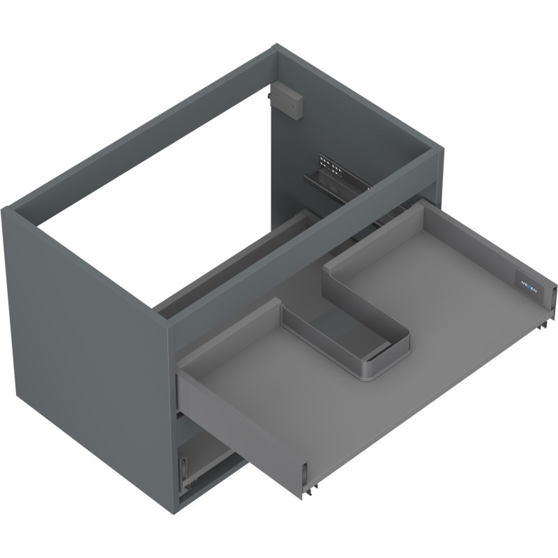 Mexen Box-A valamukapi korpus 70 cm, 2 sahtlit, mati grafiit - 91AX0-0700-470-2-66