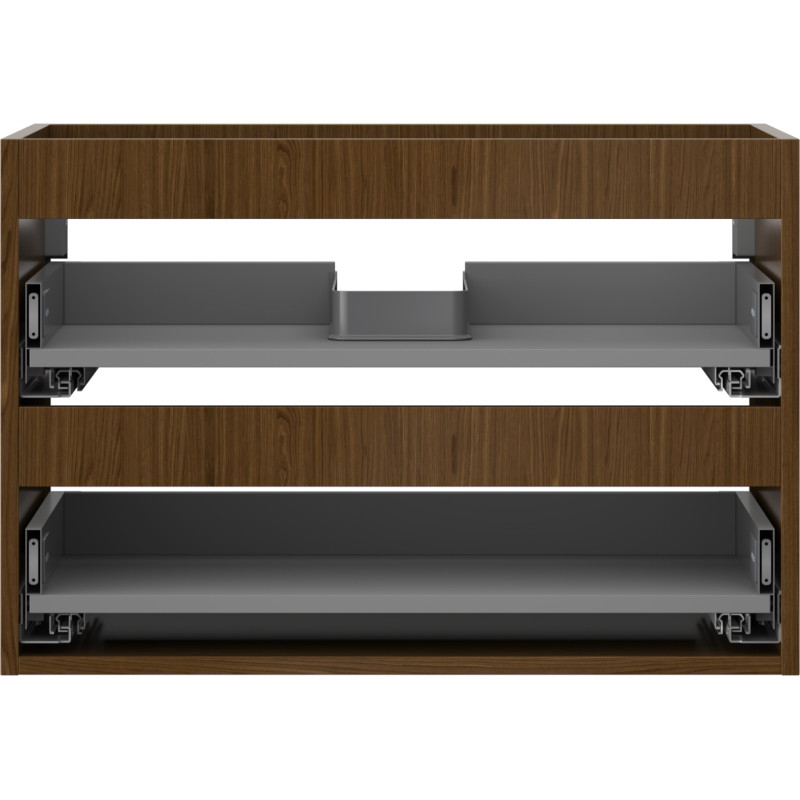 Mexen Box-A valamualuse kapi korpus 70 cm, 2 sahtlit, pähkel - 91AX0-0700-470-2-86