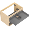 Mexen Box-A valamu aluskapi korpus 70 cm, 2 sahtlit, tamm - 91AX0-0700-470-2-81
