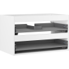 Mexen Box-A valamu aluskapi korpus 80 cm, 2 sahtlit, valge matt - 91AX0-0800-470-2-01
