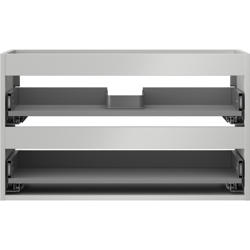 Mexen Box-A korpus ormarića ispod umivaonika 80 cm, 2 ladice, sivi mat - 91AX0-0800-470-2-62