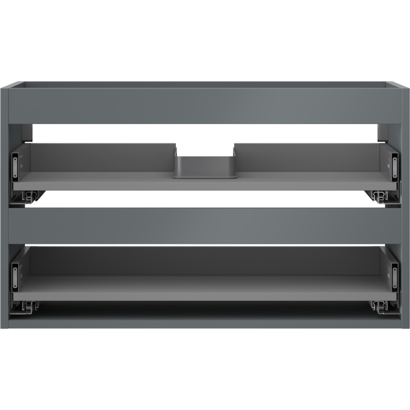 Mexen Box-A korpus ormarića ispod umivaonika 80 cm, 2 ladice, grafit mat - 91AX0-0800-470-2-66