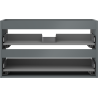 Mexen Box-A korpus ormarića ispod umivaonika 80 cm, 2 ladice, grafit mat - 91AX0-0800-470-2-66