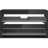 Mexen Box-A caisson de meuble sous-lavabo 80 cm, 2 tiroirs, noir brillant - 91AX0-0800-470-2-70