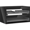 Mexen Box-A cabinet under the sink 80 cm, 2 drawers, black gloss - 91AX0-0800-470-2-70