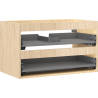 Mexen Box-A 80 cm Washbasin Cabinet Frame, 2 Drawers, Oak - 91AX0-0800-470-2-81