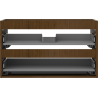 Mexen Box-A corps de meuble sous-lavabo 80 cm, 2 tiroirs, noyer - 91AX0-0800-470-2-86