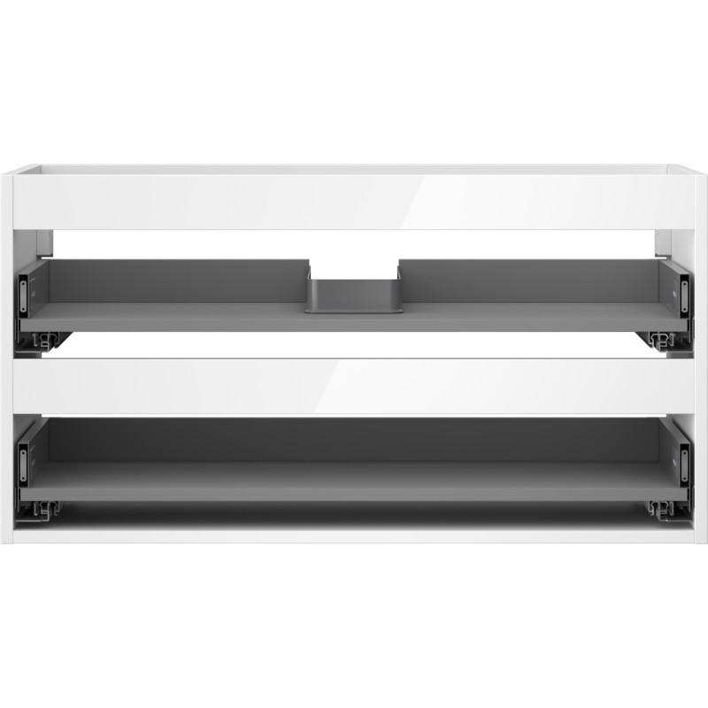 Mexen Box-A valamukapi korpus 90 cm, 2 sahtlit, läikiv valge - 91AX0-0900-470-2-00
