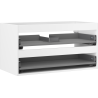 Corps de meuble sous-lavabo Mexen Box-A 90 cm, 2 tiroirs, blanc mat - 91AX0-0900-470-2-01