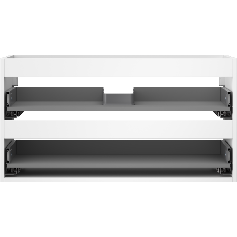 Mexen Box-A corpo dell'armadietto sotto lavabo 90 cm, 2 cassetti, bianco opaco - 91AX0-0900-470-2-01