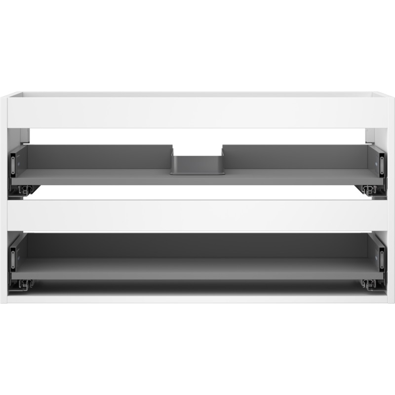 Mexen Box-A kućište ormarića ispod umivaonika 90 cm, 2 ladice, bijela mat - 91AX0-0900-470-2-01