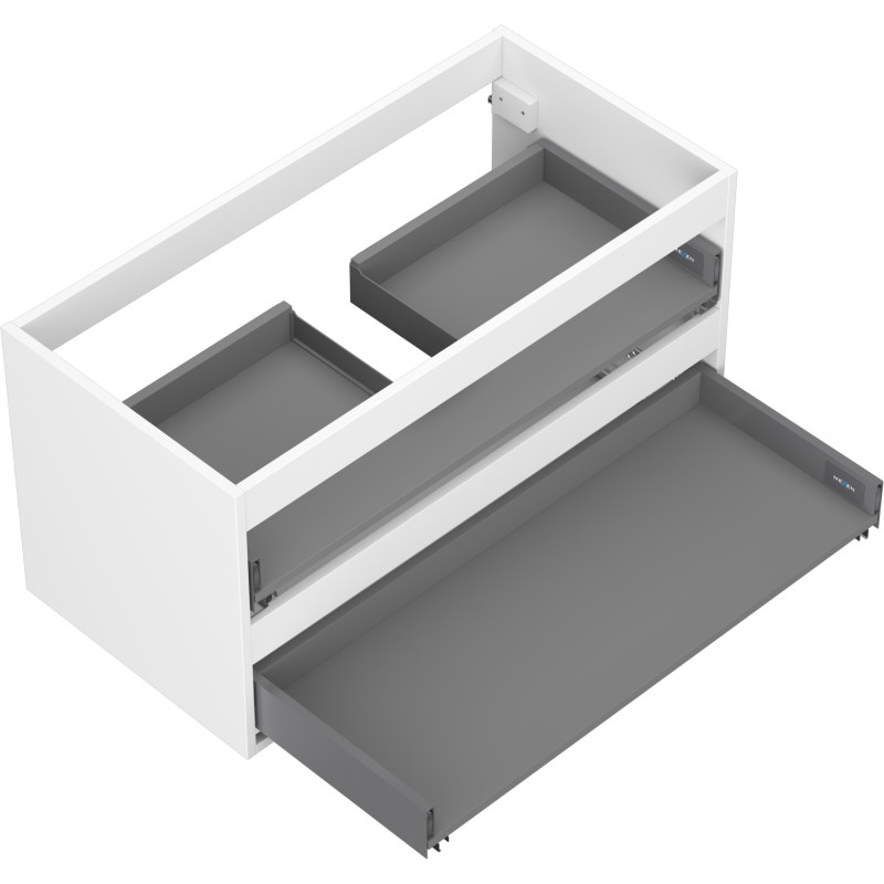 Mexen Box-A aluskapp korpus 90 cm, 2 sahtlit, valge matt - 91AX0-0900-470-2-01