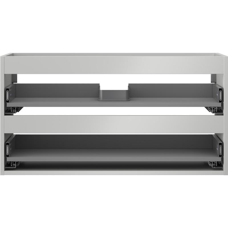 Mexen Box-A valamukapi korpus 90 cm, 2 sahtlit, hall matt - 91AX0-0900-470-2-62