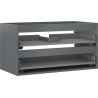 Mexen Box-A korpus szafki podumywalkowej 90 cm, 2 szuflady, grafit mat - 91AX0-0900-470-2-66