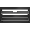 Mexen Box-A Korpus des Waschtischunterschranks 90 cm, 2 Schubladen, Schwarz Matt - 91AX0-0900-470-2-71