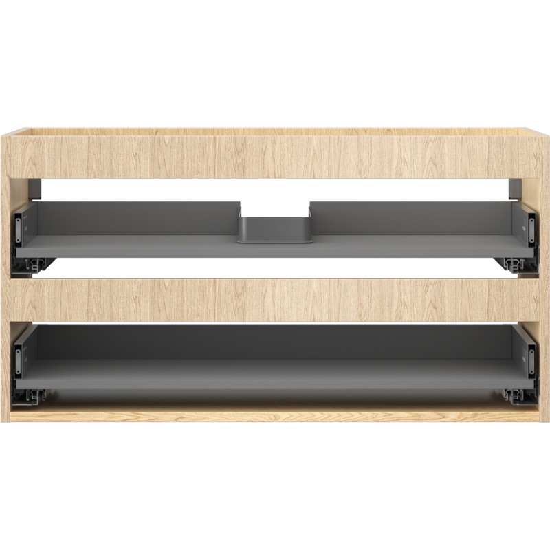 Mexen Box-A valamualuse kapi korpus 90 cm, 2 sahtlit, tamm - 91AX0-0900-470-2-81