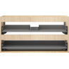 Mexen Box-A korpus szafki podumywalkowej 90 cm, 2 szuflady, dąb - 91AX0-0900-470-2-81