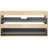 Mexen Box-A valamualuse kapi korpus 90 cm, 2 sahtlit, tamm - 91AX0-0900-470-2-81