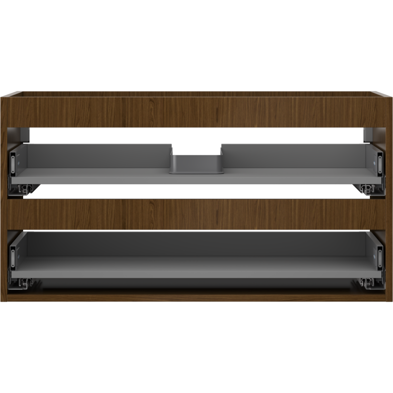Mexen Box-A σώμα ντουλαπιού κάτω από τον νιπτήρα 90 cm, 2 συρτάρια, καρυδιά
