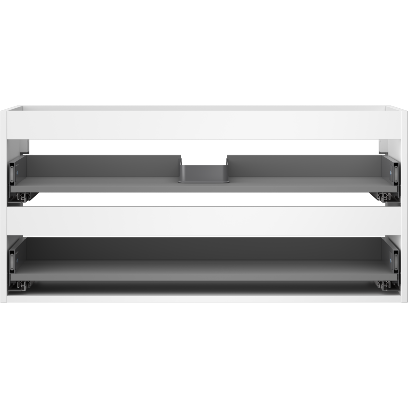 Mexen Box-A Cabinet Body for Washbasin 100 cm, 2 Drawers, White Matt - 91AX0-1000-470-2-01