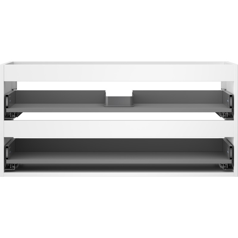 Mexen Box-A valamu all oleva kapi korpus 100 cm, 2 sahtlit, valge matt - 91AX0-1000-470-2-01