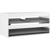 Mexen Box-A 100 cm Vanity Cabinet Frame, 2 Drawers, Matte White - 91AX0-1000-470-2-01