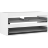 Mexen Box-A valamu all oleva kapi korpus 100 cm, 2 sahtlit, valge matt - 91AX0-1000-470-2-01