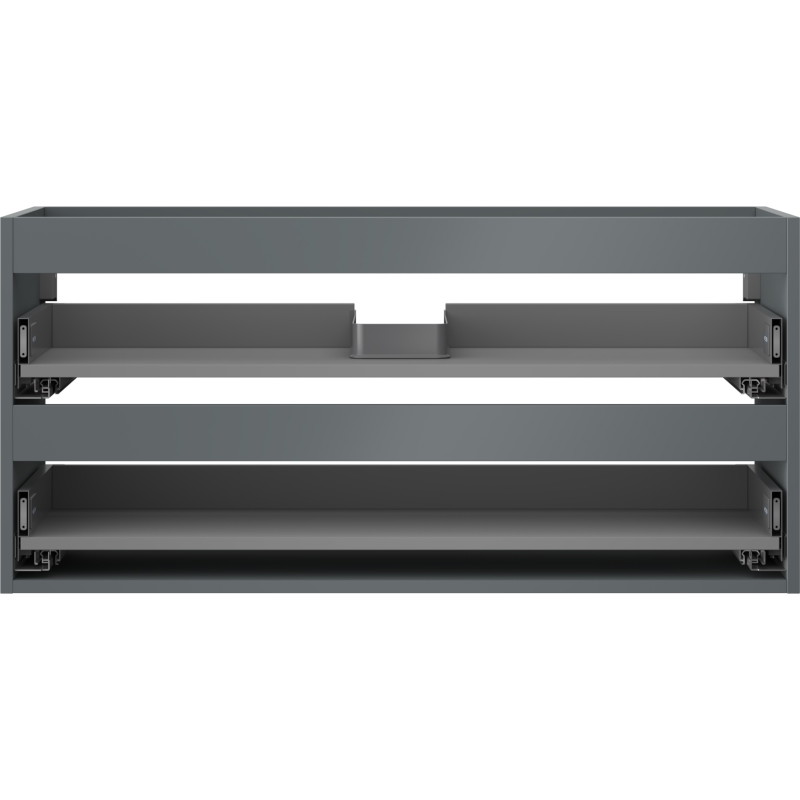 Mexen Box-A korpus ormarića ispod umivaonika 100 cm, 2 ladice, mat grafit - 91AX0-1000-470-2-66