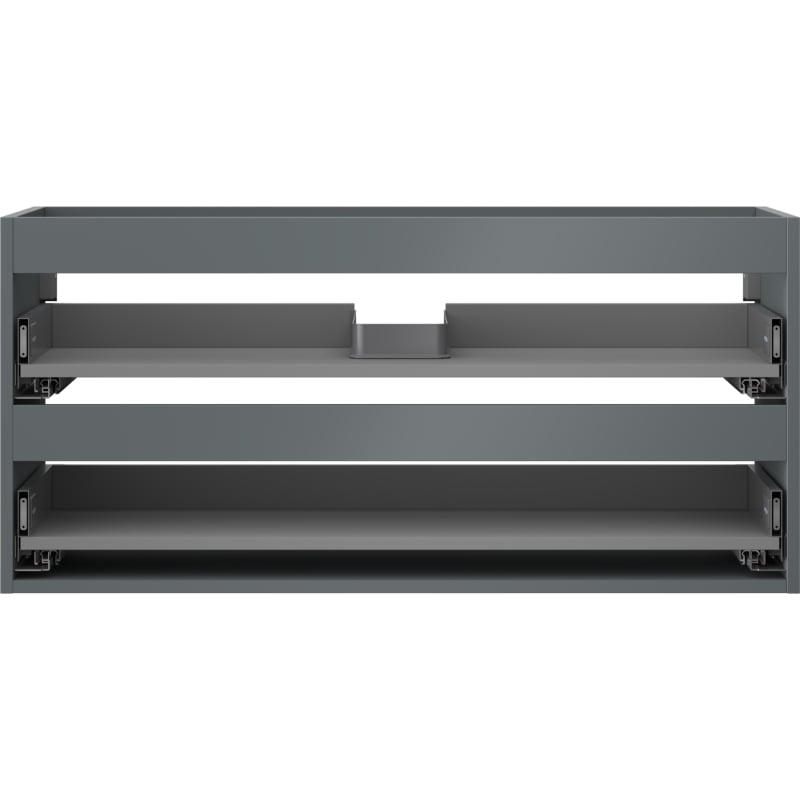 Mexen Box-A valamualuse kapi korpus 100 cm, 2 sahtlit, matt grafiit - 91AX0-1000-470-2-66