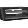 Mexen Box-A korpus szafki podumywalkowej 100 cm, 2 szuflady, czarny połysk - 91AX0-1000-470-2-70