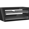 Mexen Box-A valamukapi korpus 100 cm, 2 sahtlit, must läikiv - 91AX0-1000-470-2-70