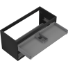 Mexen Box-A valamualusektsioonkapp 100 cm, 2 sahtlit, must matt - 91AX0-1000-470-2-71