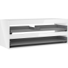 Mexen Box-A korpus szafki podumywalkowej 120 cm, 2 szuflady, biały połysk - 91AX0-1200-470-2-00
