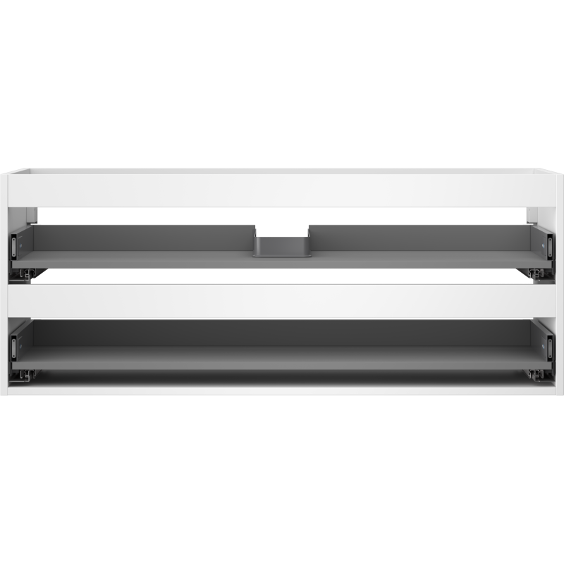 Mexen Box-A kastlichaam voor wastafelmeubel 120 cm, 2 lades, witte mat - 91AX0-1200-470-2-01