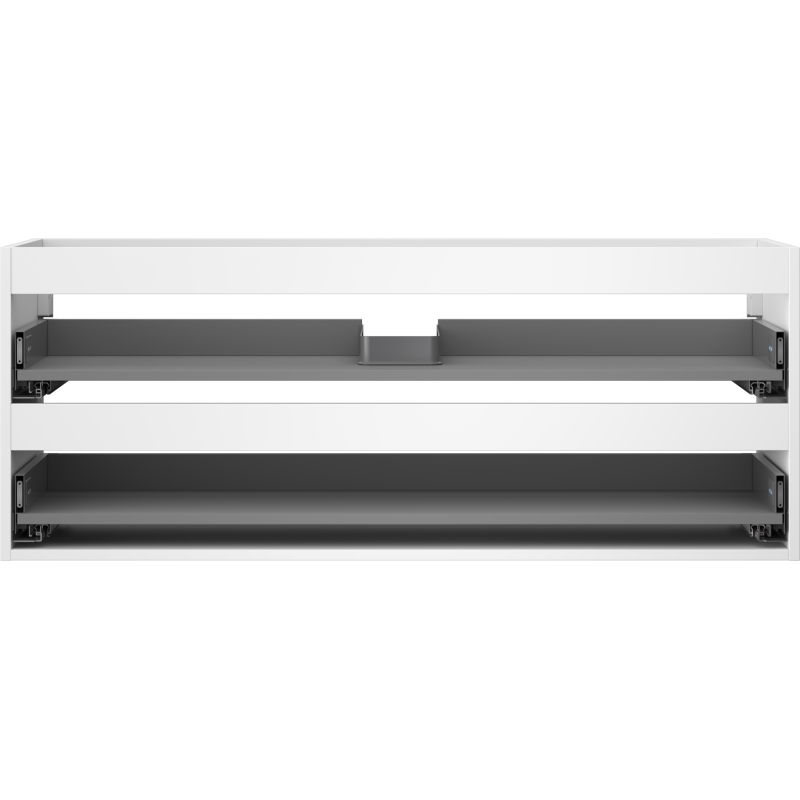 Mexen Box-A korpus szafki podumywalkowej 120 cm, 2 szuflady, biały mat - 91AX0-1200-470-2-01