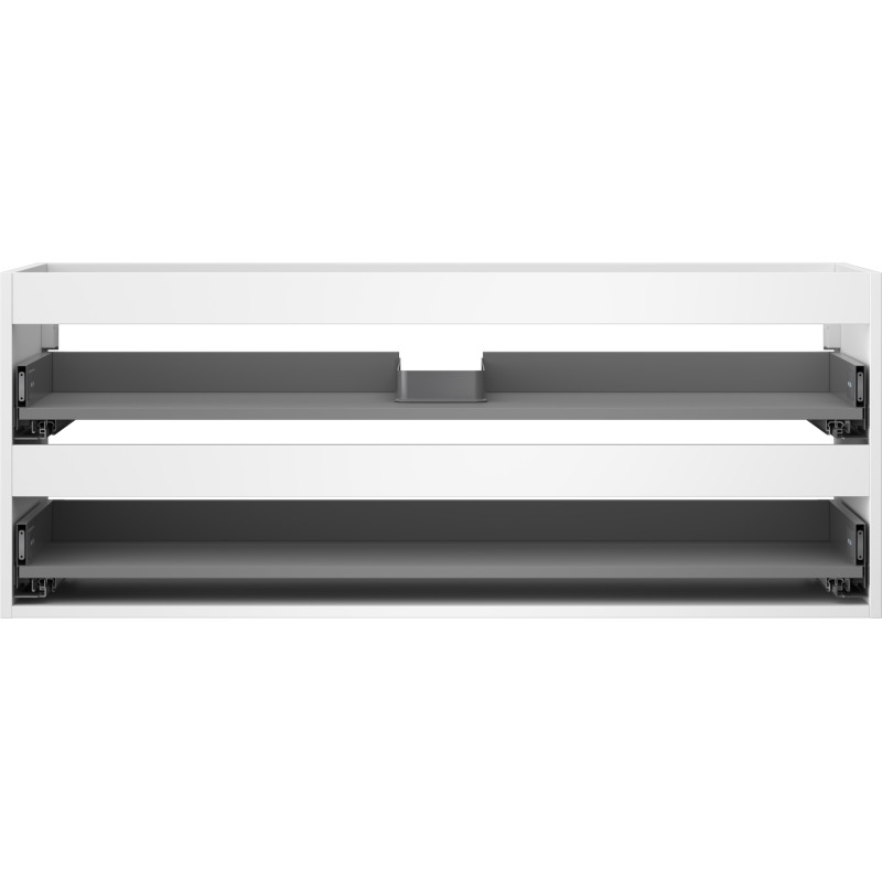 Mexen Box-A kućište ormarića ispod umivaonika 120 cm, 2 ladice, bijela mat - 91AX0-1200-470-2-01