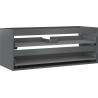 Mexen Box-A korpus szafki podumywalkowej 120 cm, 2 szuflady, grafit mat - 91AX0-1200-470-2-66