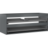 Mexen Box-A ormar ispod umivaonika 120 cm, 2 ladice, mat grafit - 91AX0-1200-470-2-66