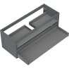 Mexen Box-A korpus szafki podumywalkowej 120 cm, 2 szuflady, grafit mat - 91AX0-1200-470-2-66
