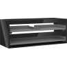 Mexen Box-A valamualusturi kapi korpus 120 cm, 2 sahtlit, must läige - 91AX0-1200-470-2-70