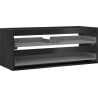 Mexen Box-A zemākā izlietnes skapīša karkass 120 cm, 2 atvilktnes, melns mats - 91AX0-1200-470-2-71