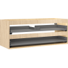 Mexen Box-A okvir ormarića ispod umivaonika 120 cm, 2 ladice, hrast - 91AX0-1200-470-2-81
