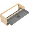 Mexen Box-A valamukapi korpus 120 cm, 2 sahtlit, tamm - 91AX0-1200-470-2-81