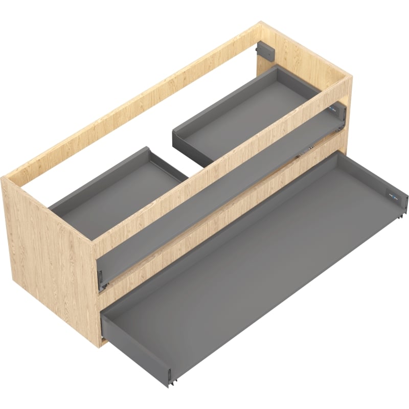 Mexen Box-A valamukapi korpus 120 cm, 2 sahtlit, tamm - 91AX0-1200-470-2-81
