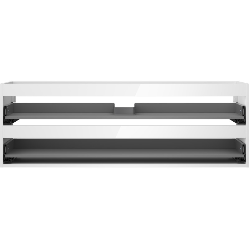 Mexen Box-A korpus ormarića ispod umivaonika 140 cm, 2 ladice, bijeli sjaj - 91AX0-1400-470-2-00